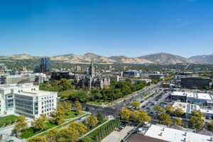 Generic Salt Lake City skyline shot (Gastronomic SLC)
