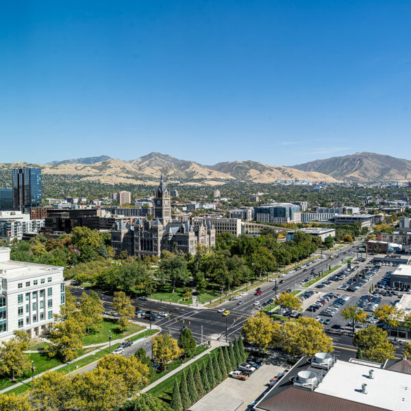 Generic Salt Lake City skyline shot (Gastronomic SLC)