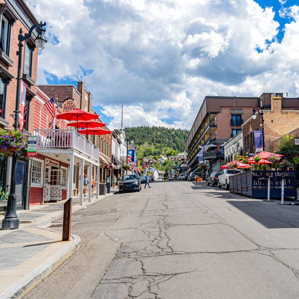 Park City - top of Main Street (Gastronomic SLC)