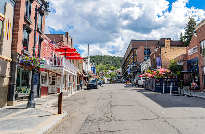 Park City - top of Main Street (Gastronomic SLC)