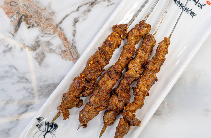 Grill Bar - grilled lamb skewers (Gastronomic SLC)