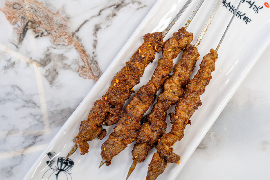Grill Bar - grilled lamb skewers (Gastronomic SLC)