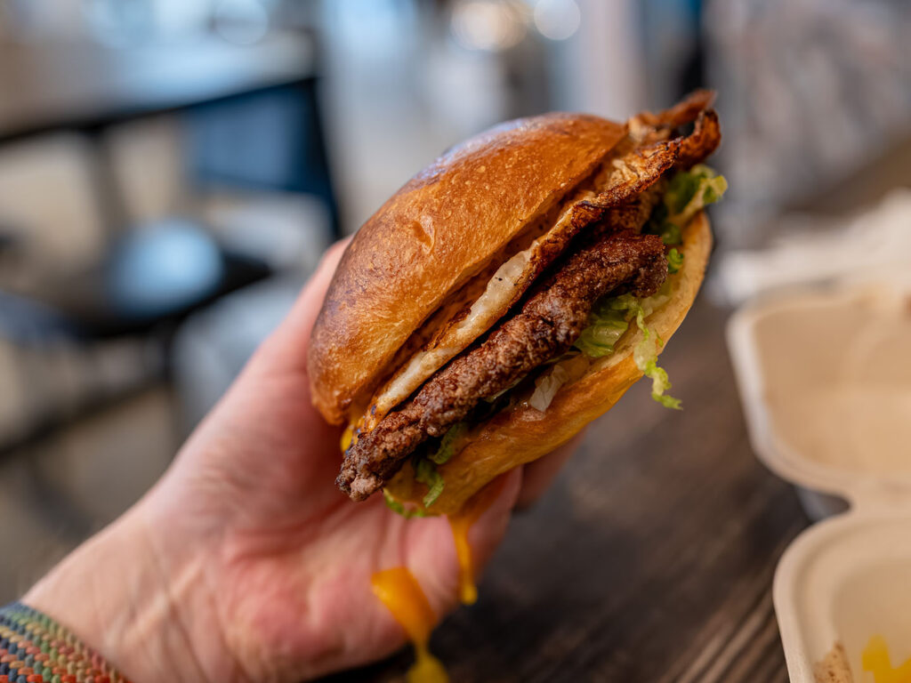 Salt Egg City - SEC burger (Gastronomic SLC)