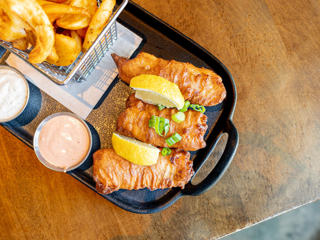 Squatters Pubs - fish and chips