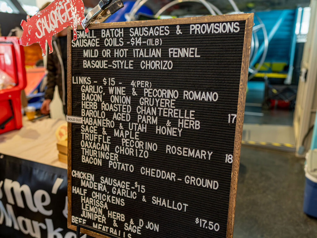 Gerome's Market at farmers market (Gastronomic SLC)