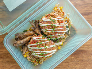 Avant Delivery - crab cakes (Gastronomic SLC)