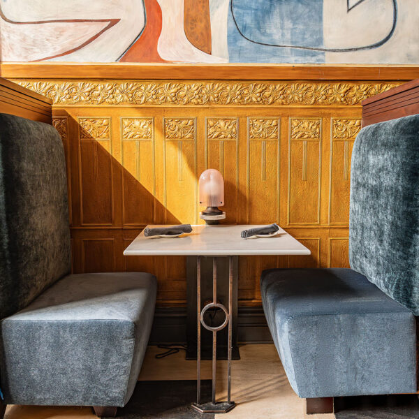 Brownstone 22 - booth seating (Gastronomic SLC)