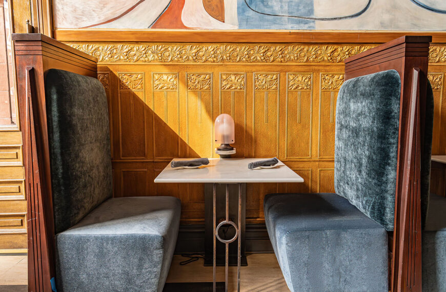 Brownstone 22 - booth seating (Gastronomic SLC)