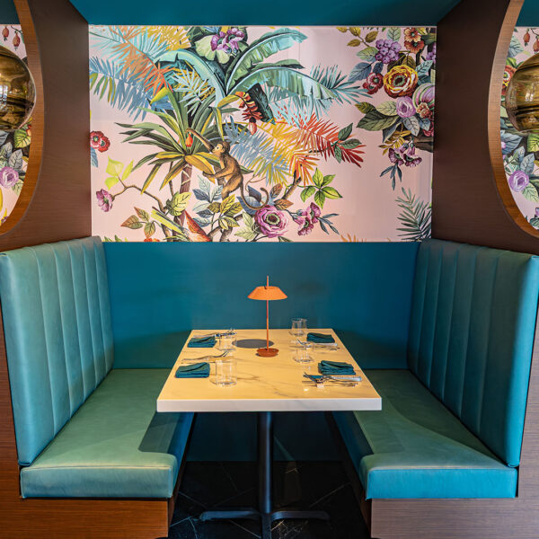 Mina - booth seating (Gastronomic SLC)