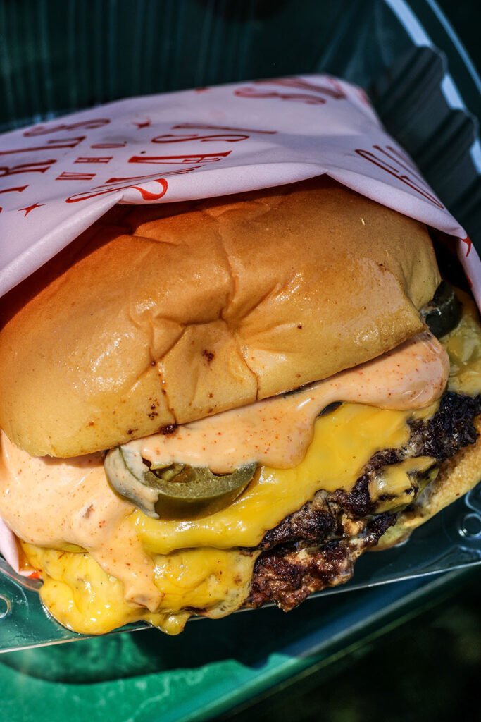 Girls Who Smash - spice girl burger (Moriah Mason)