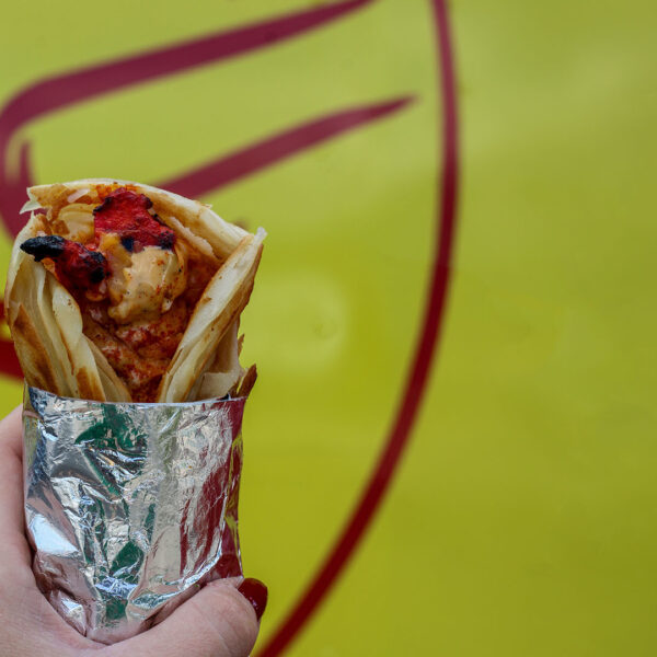 Smash Kabob - chicken wrap (Moriah Mason)