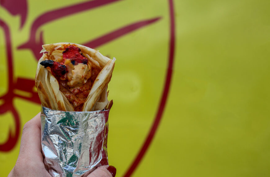 Smash Kabob - chicken wrap (Moriah Mason)